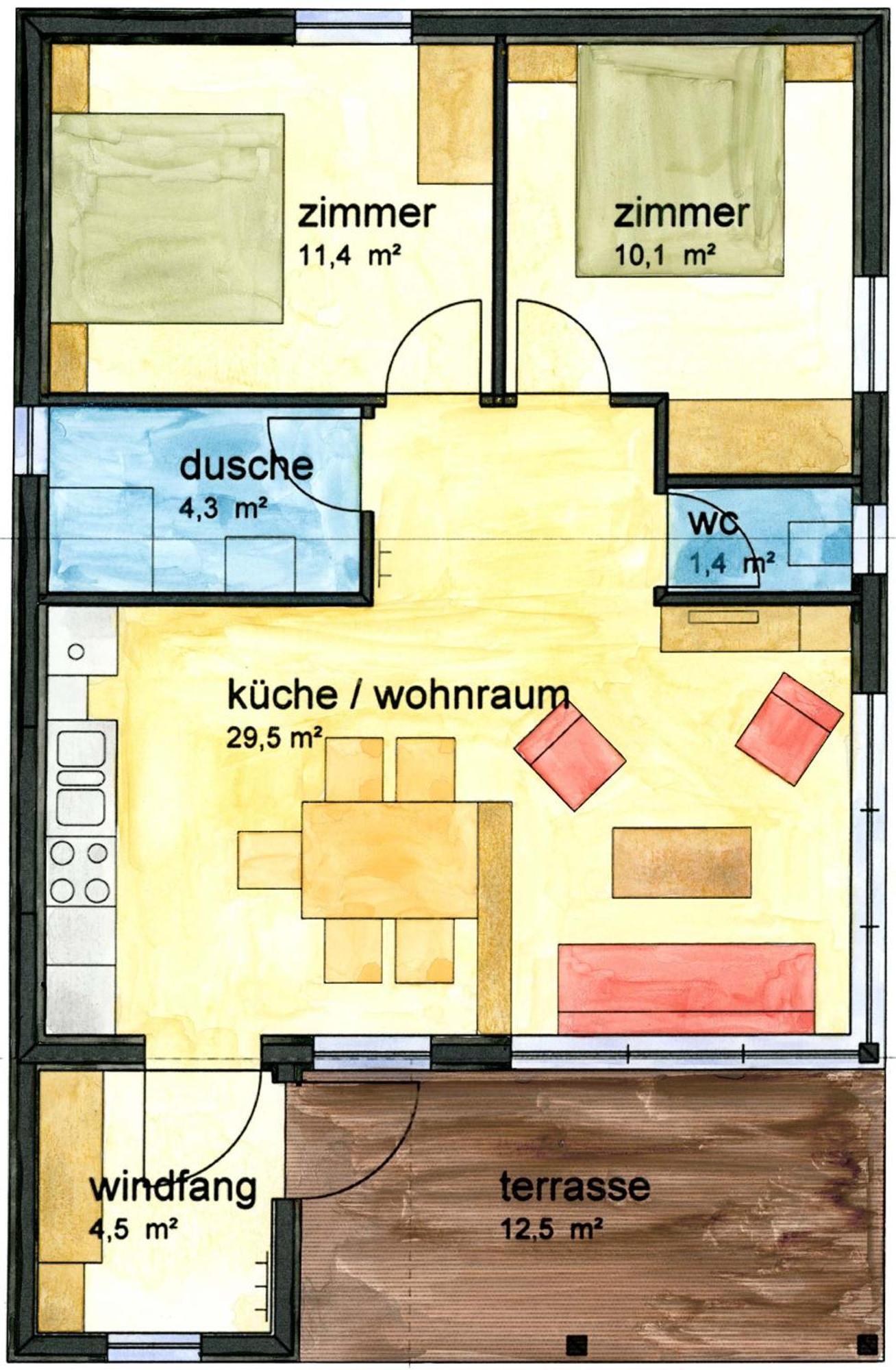 Apparthaus & Chalets Hofer Zell am Ziller Exteriör bild
